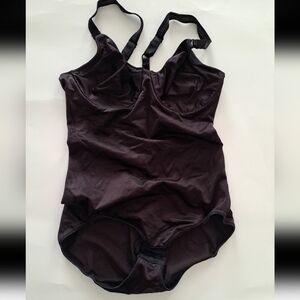BALI One-Piece Shapewear Padless Underwire Black Women's Size 36B Vintage NWOT
